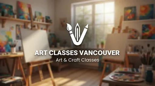 Art Classes Vancouver — AI illustration, not a venue photograph