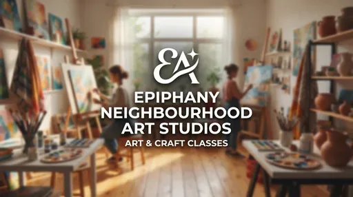 Epiphany Neighbourhood Art Studios — AI illustration, not a venue photograph