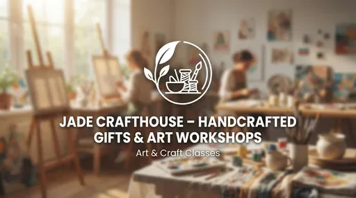 Jade CraftHouse – Handcrafted Gifts & Art Workshops — AI illustration, not a venue photograph