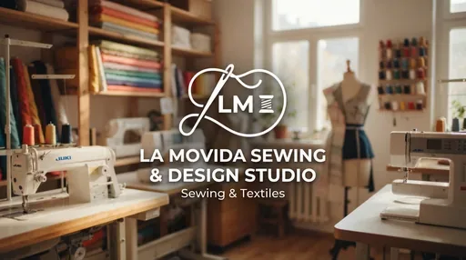 La Movida Sewing & Design Studio — AI illustration, not a venue photograph