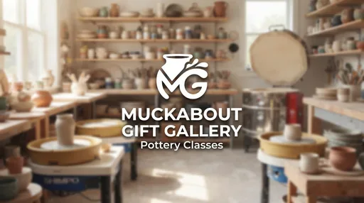Muckabout Gift Gallery — AI illustration, not a venue photograph